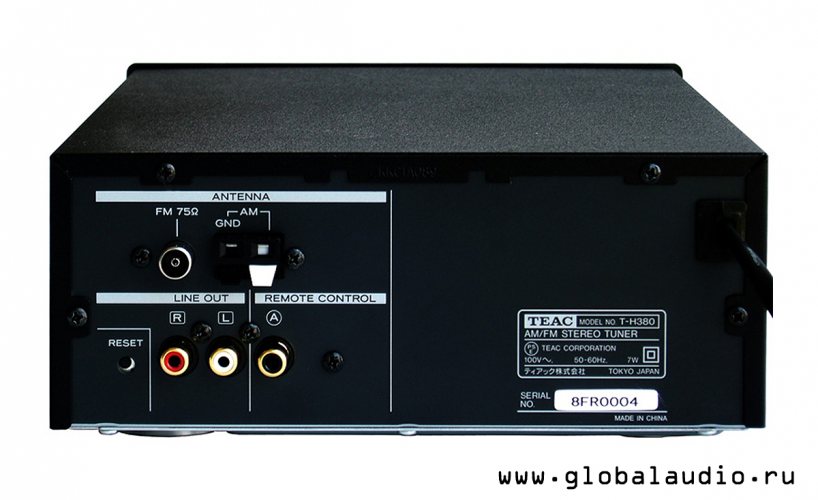 Задняя панель Teac T-H380